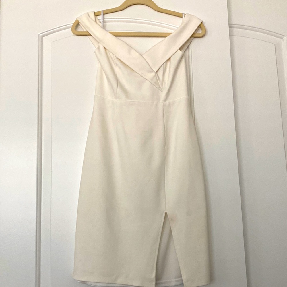 White lulus mini dress